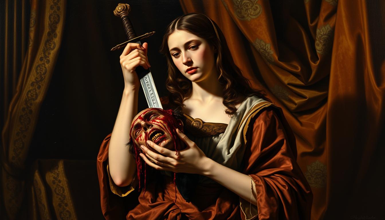 Judyta z Głową Holofernesa – Artemisia Gentileschi