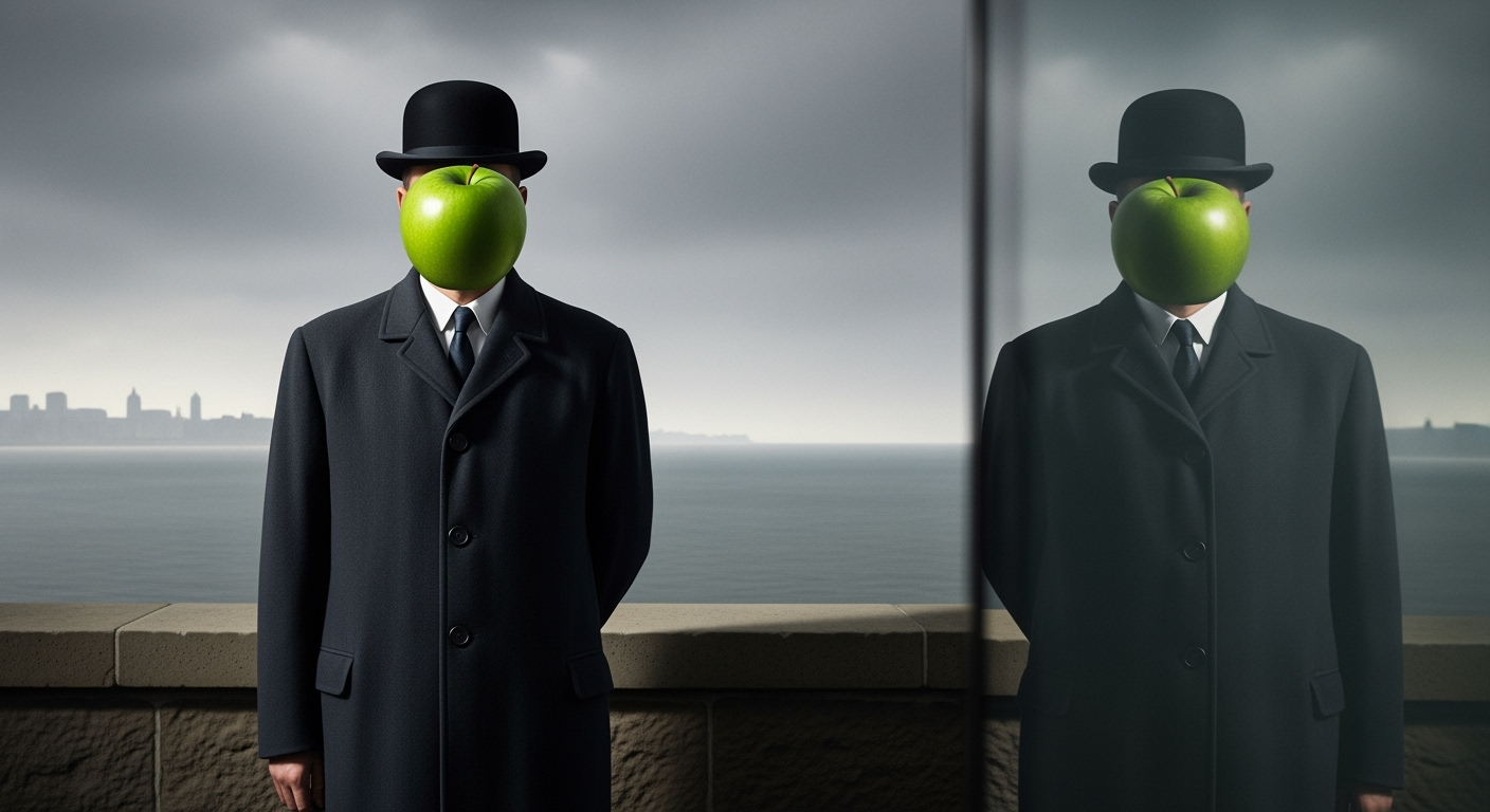 Syn człowieczy – René Magritte