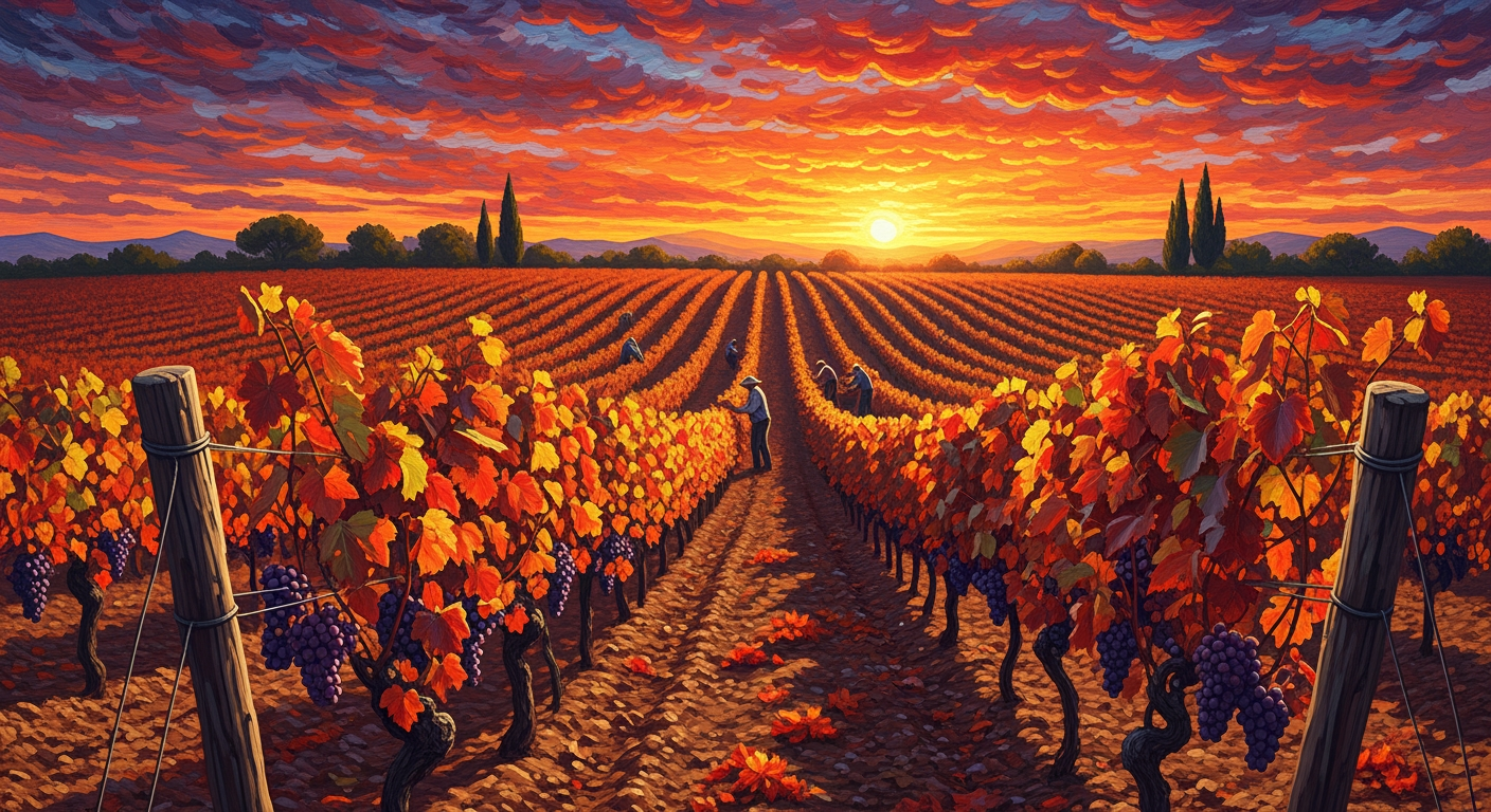 Czerwona winnica – Vincent van Gogh