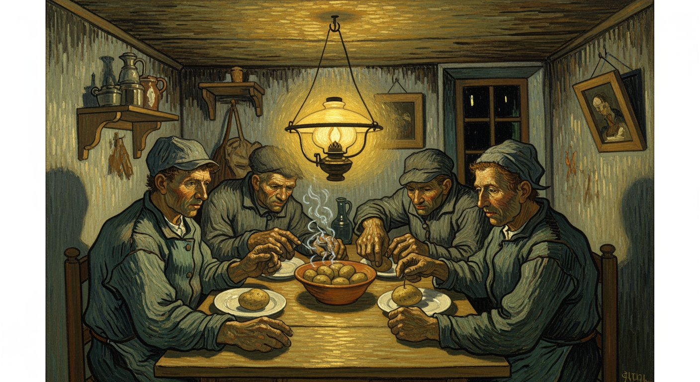 Jedzący kartofle – Vincent van Gogh