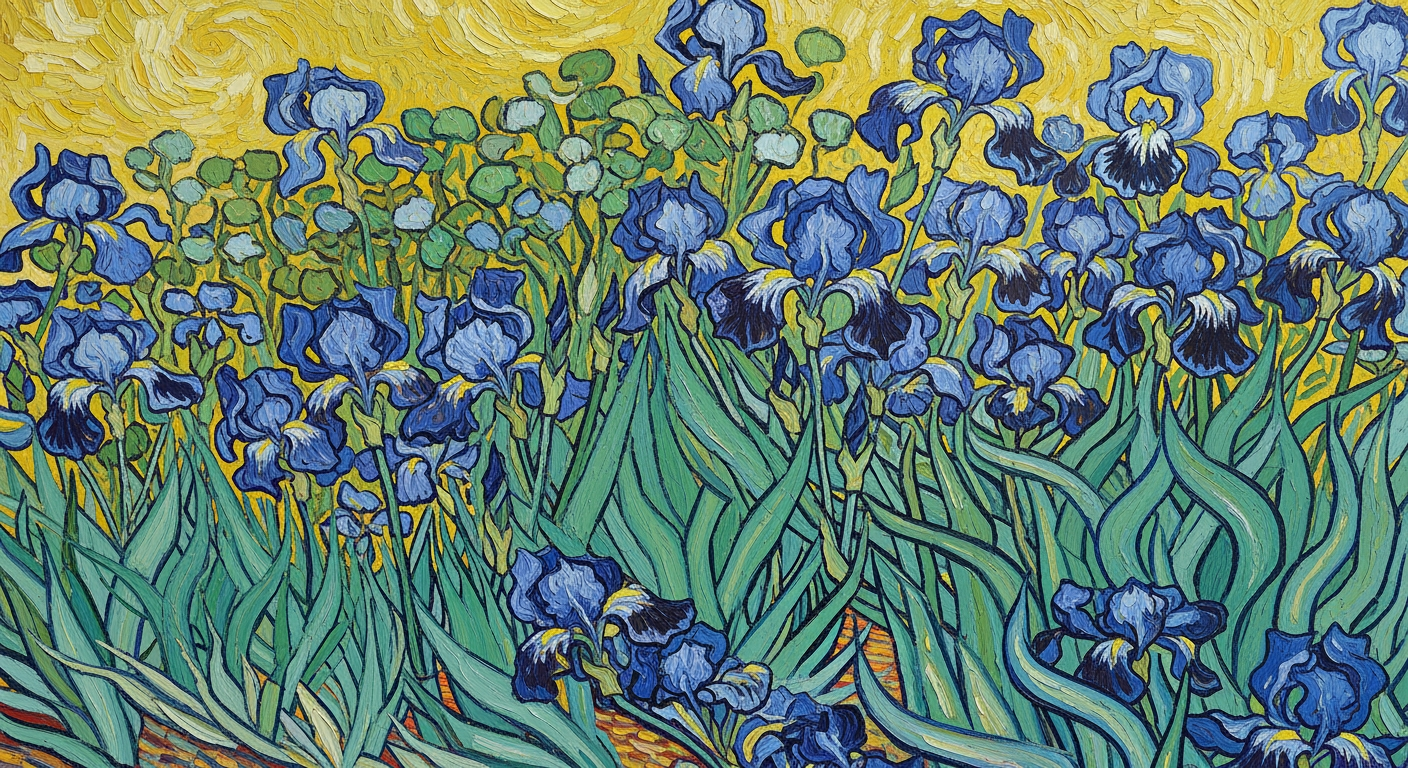 Irysy – Vincent van Gogh