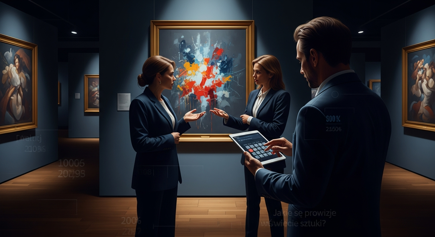 Jakie są prowizje w świecie sztuki?