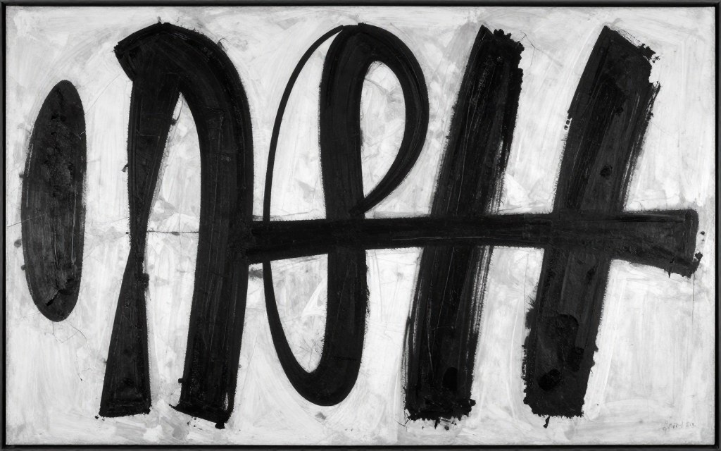 Elegy Spanish Republic Robert Motherwell czarno-białe formy